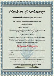steve-morris-pet-portrait-authenticity-certificate